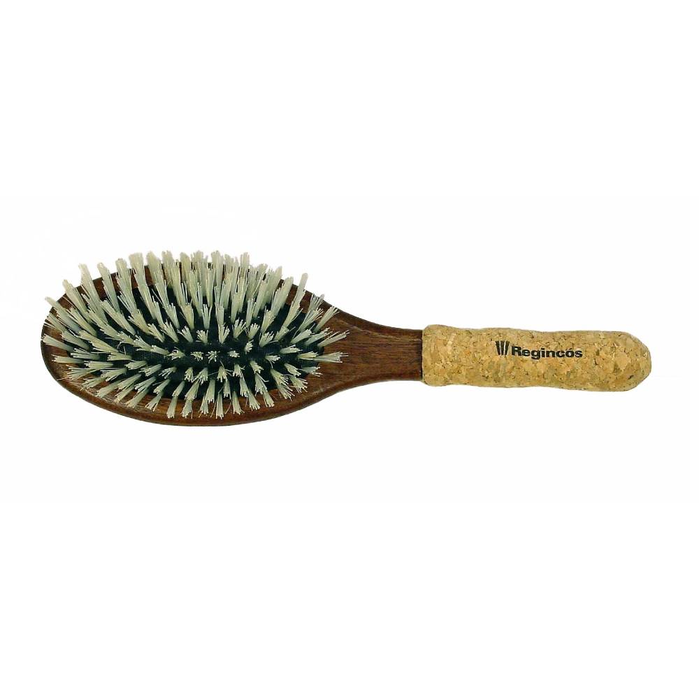 Regincos Oval Cork Blonde Hair Brush