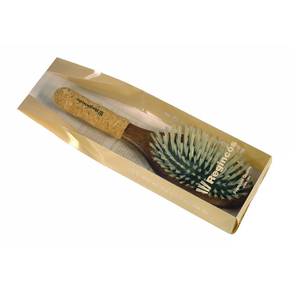 Regincos Oval Cork Blonde Hair Brush