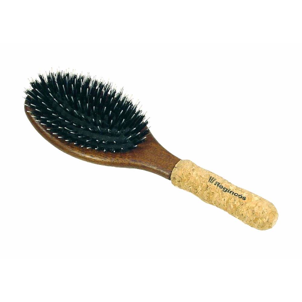 Regincos Oval Cork Hair Hair Brush for Extensions
