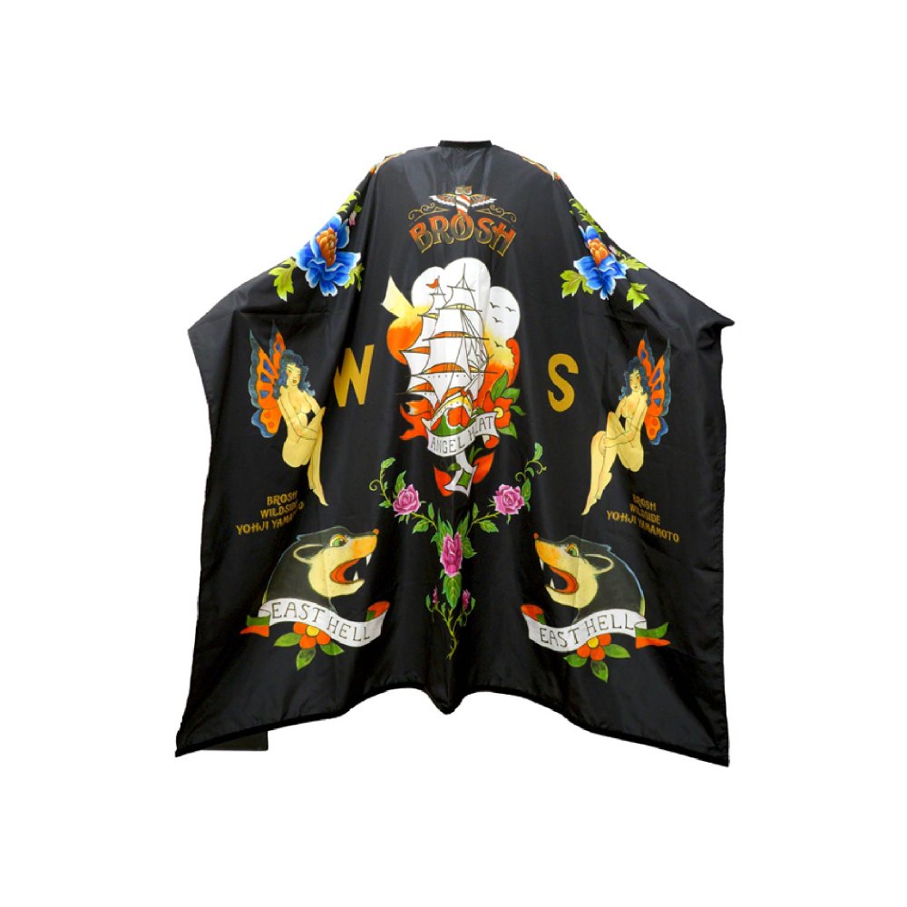 Brosh x Wildside Yohji Yamamoto Cutting Cape - Tattoo