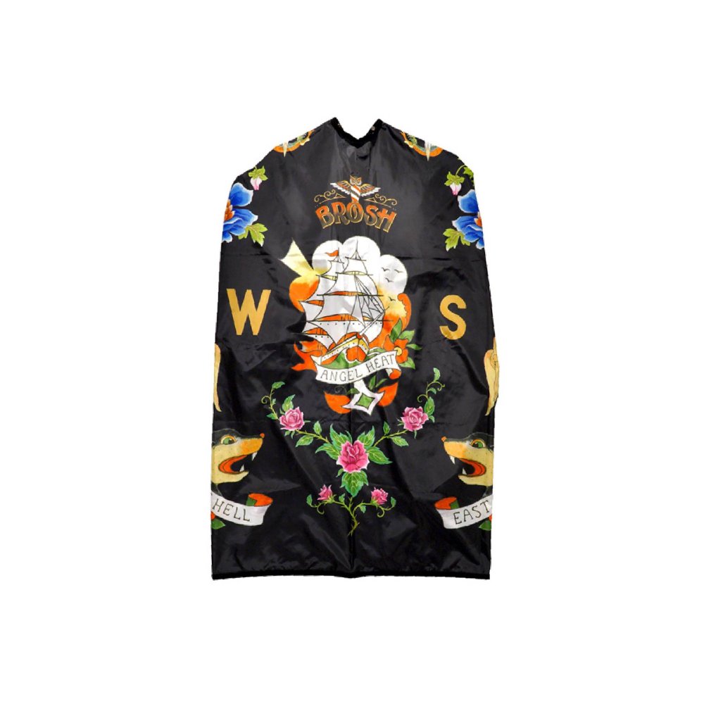 Brosh x Wildside Yohji Yamamoto Cutting Cape - Tattoo
