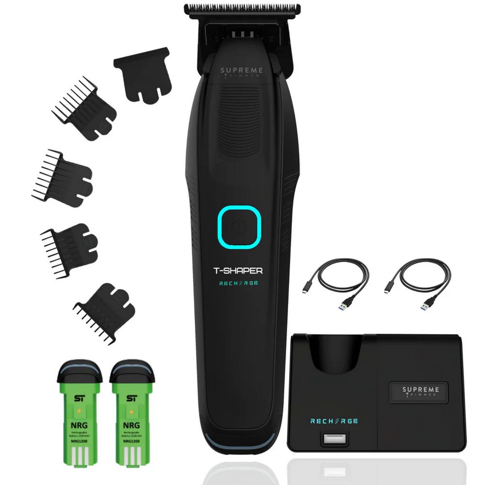 Supreme Recharge T-Shaper Trimmer Black ST777