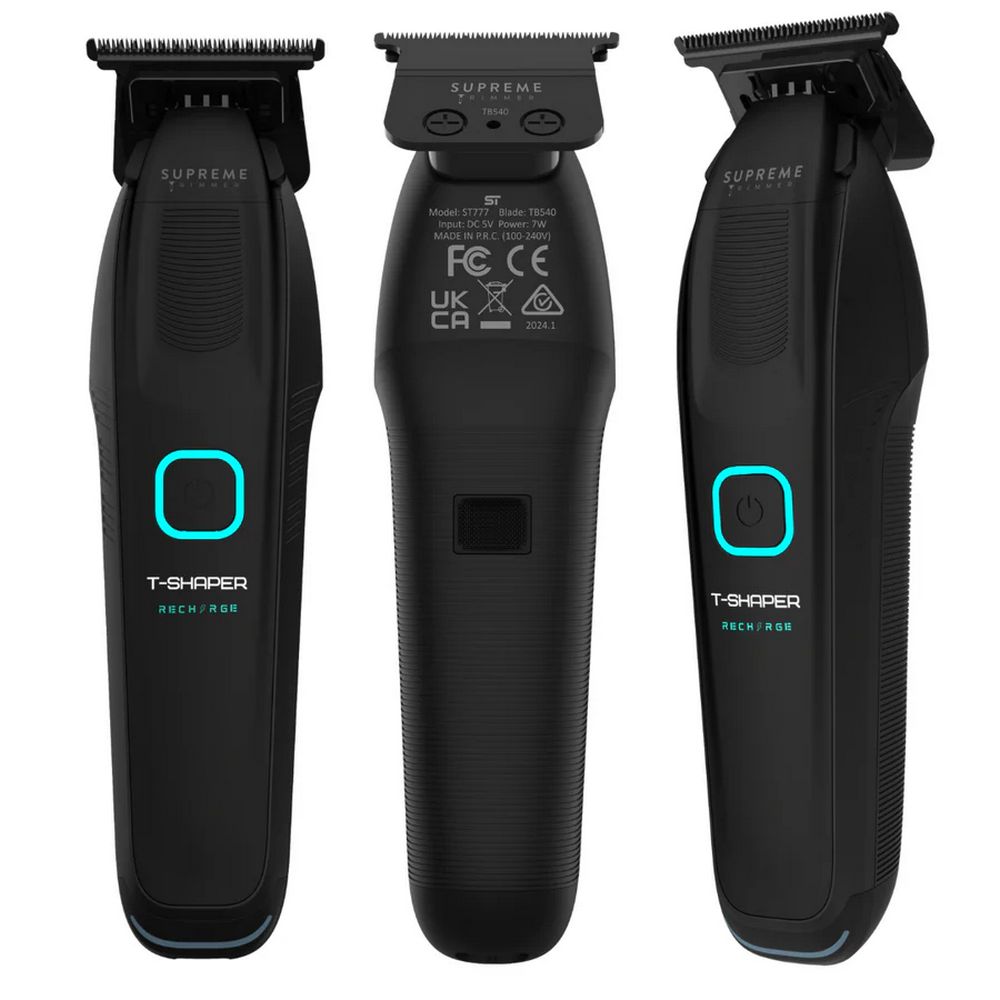 Supreme Recharge T-Shaper Trimmer Black ST777