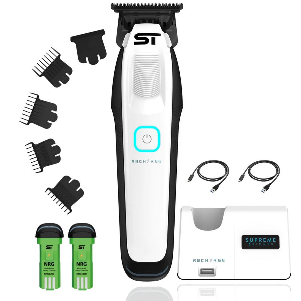 Supreme Recharge T-Shaper Trimmer White ST777