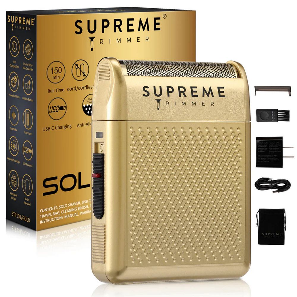 Supreme Solo Single Foil Shaver Gold STF101