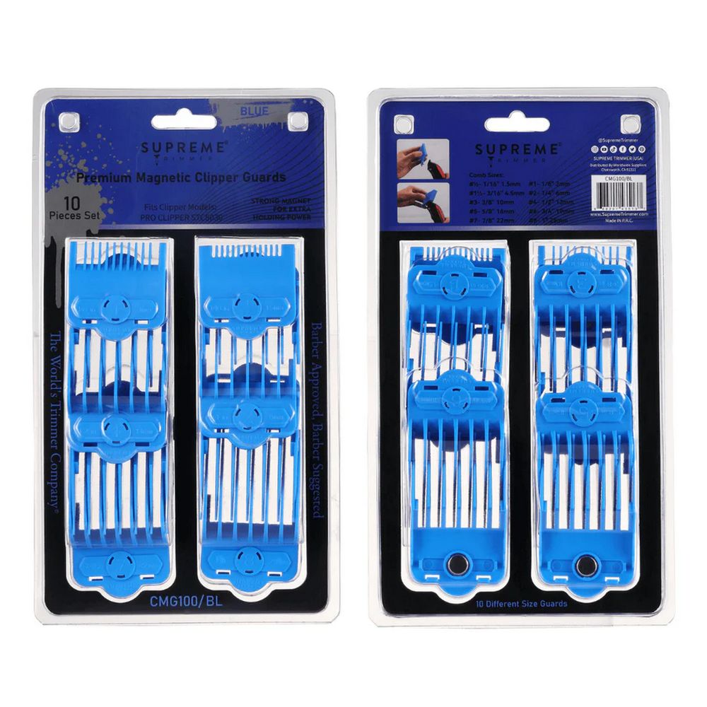 Supreme Magnetic Guide Combs Blue CMG100