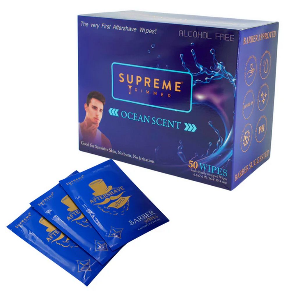 Supreme Aftershave Wipes