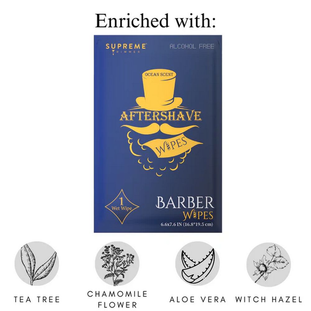Supreme Aftershave Wipes