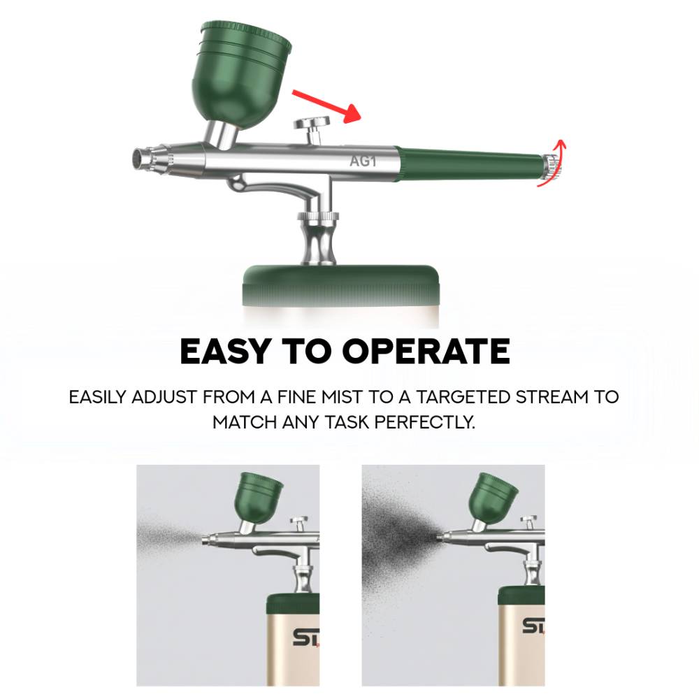 Supreme Airbrush Gun Kit Sand