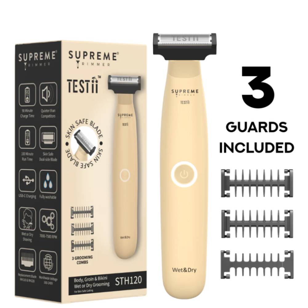 Supreme TESTii™ Body, Groin & Bikini Trimmer