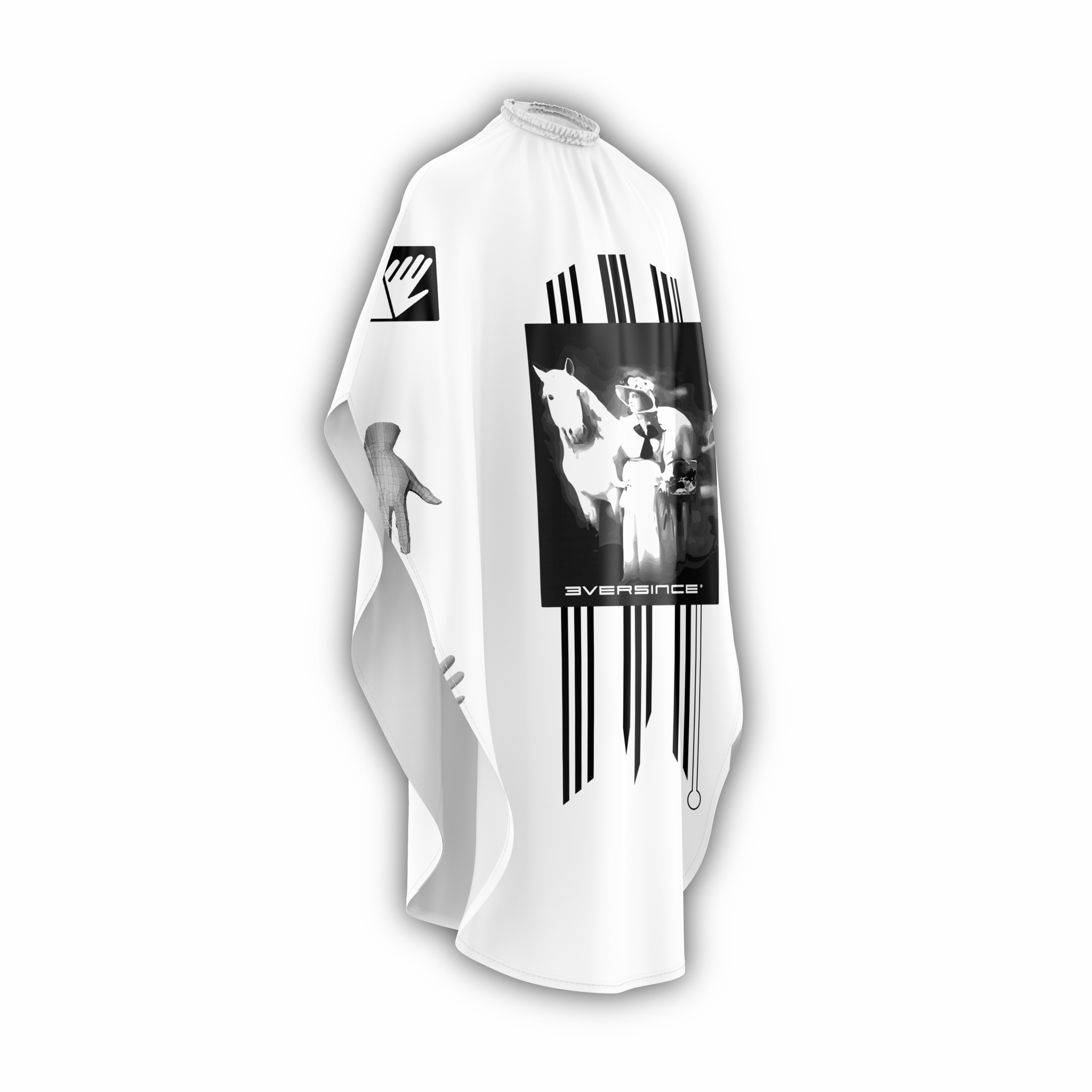 3VERSINCE White Stallion Cape