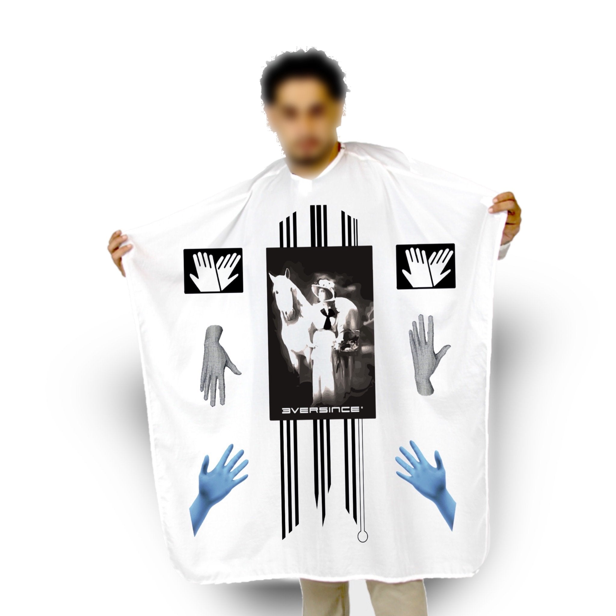 3VERSINCE White Stallion Cape