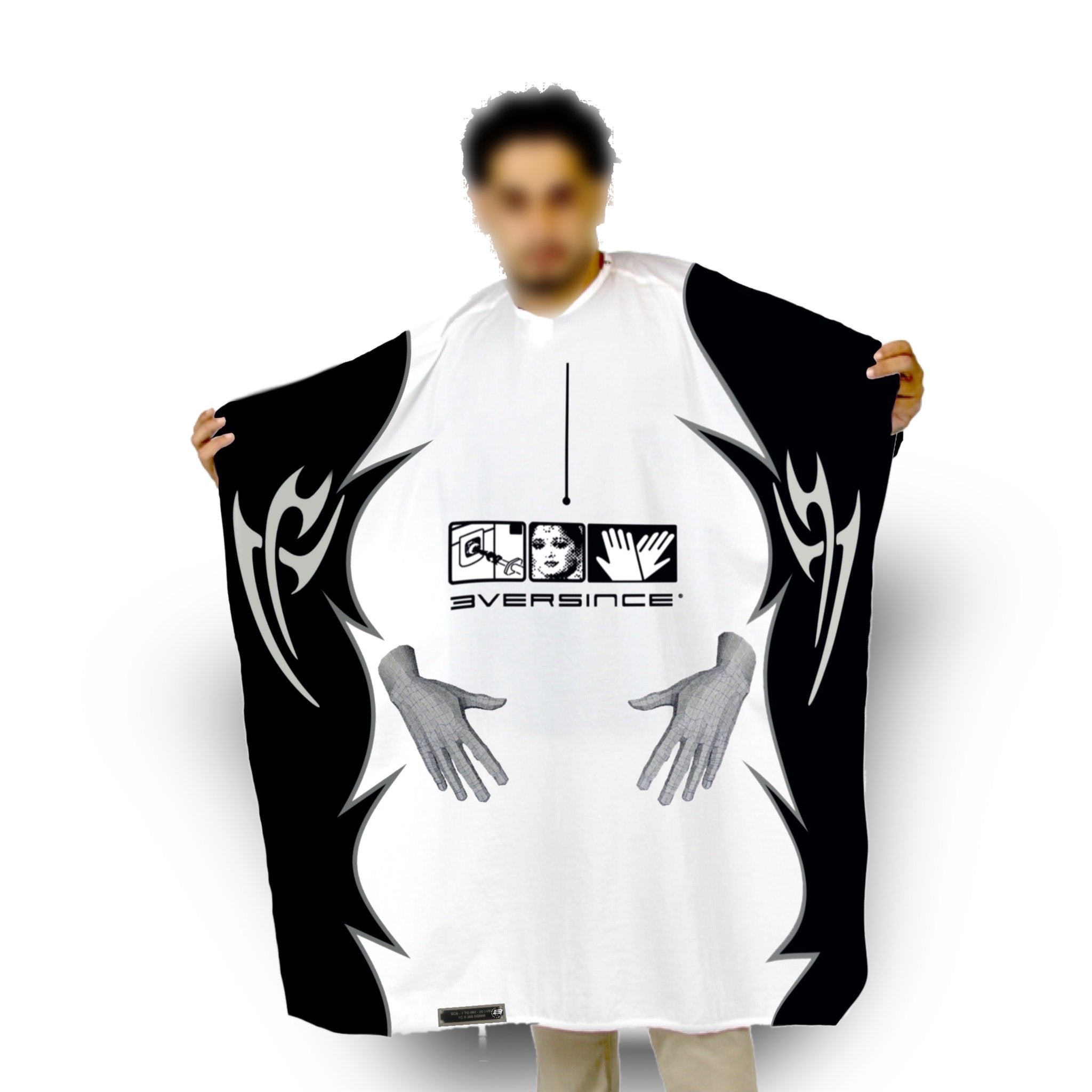 3VERSINCE Black Shadow Cape