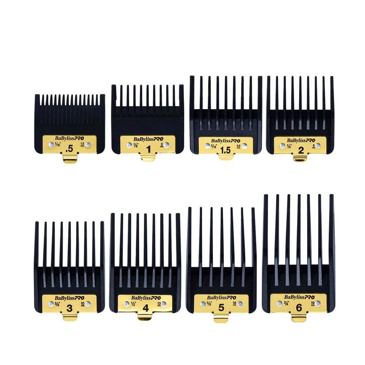 BaByliss 4 Barbers Premium Clipper Guards