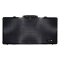 Black Ice Diamond Embossed Texture Barber Case Black