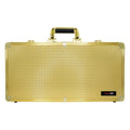 Black Ice Diamond Embossed Texture Barber Case Gold