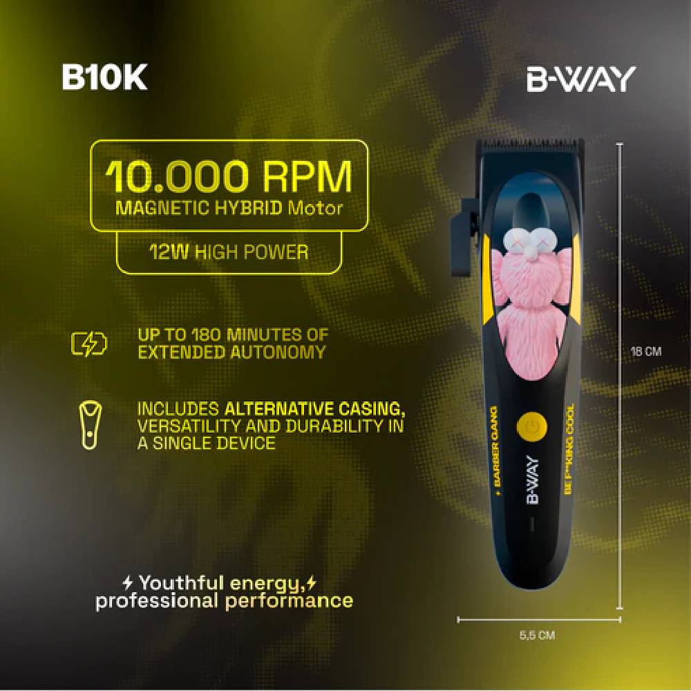 B-WAY B10K Cordless Clipper