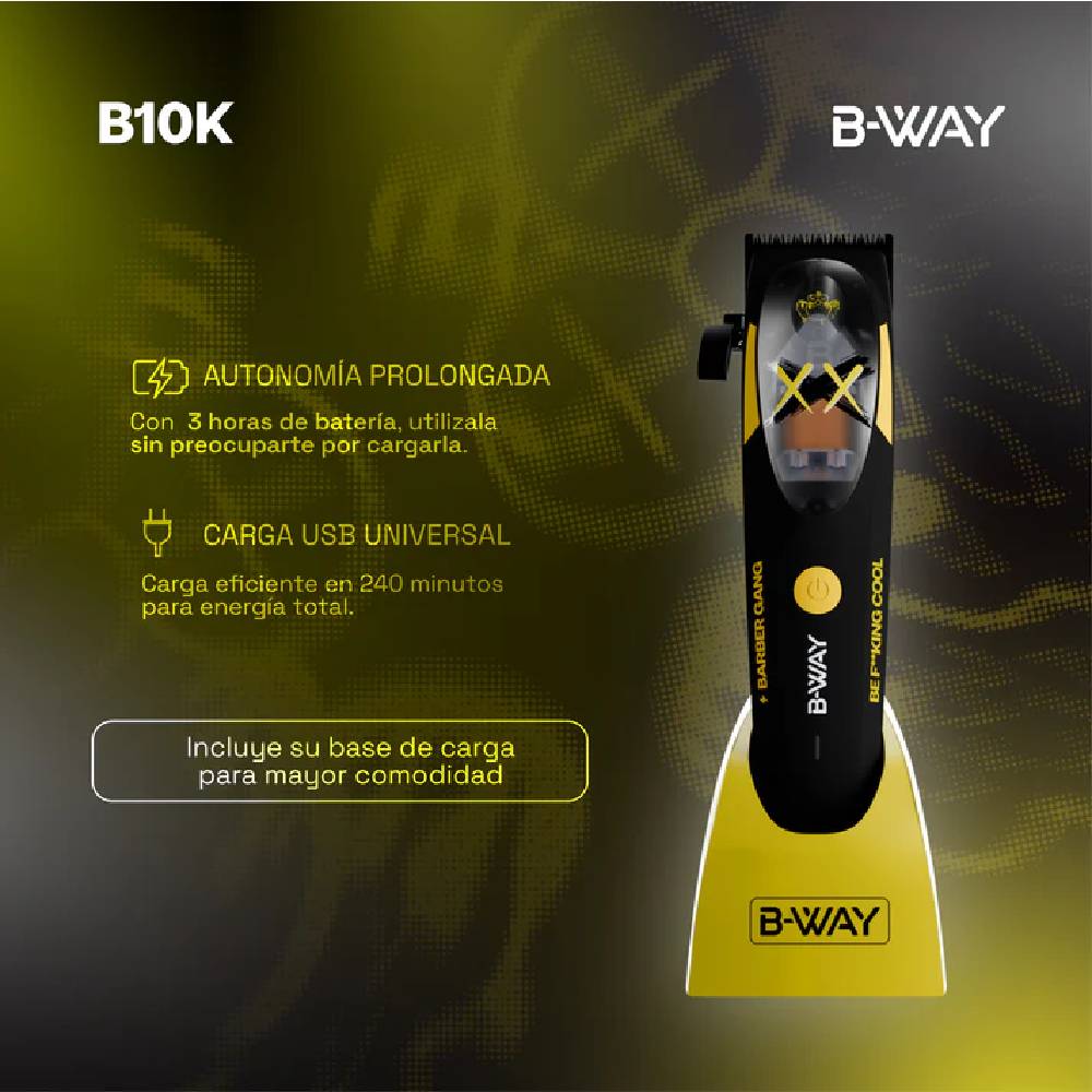 B-WAY B10K Cordless Clipper