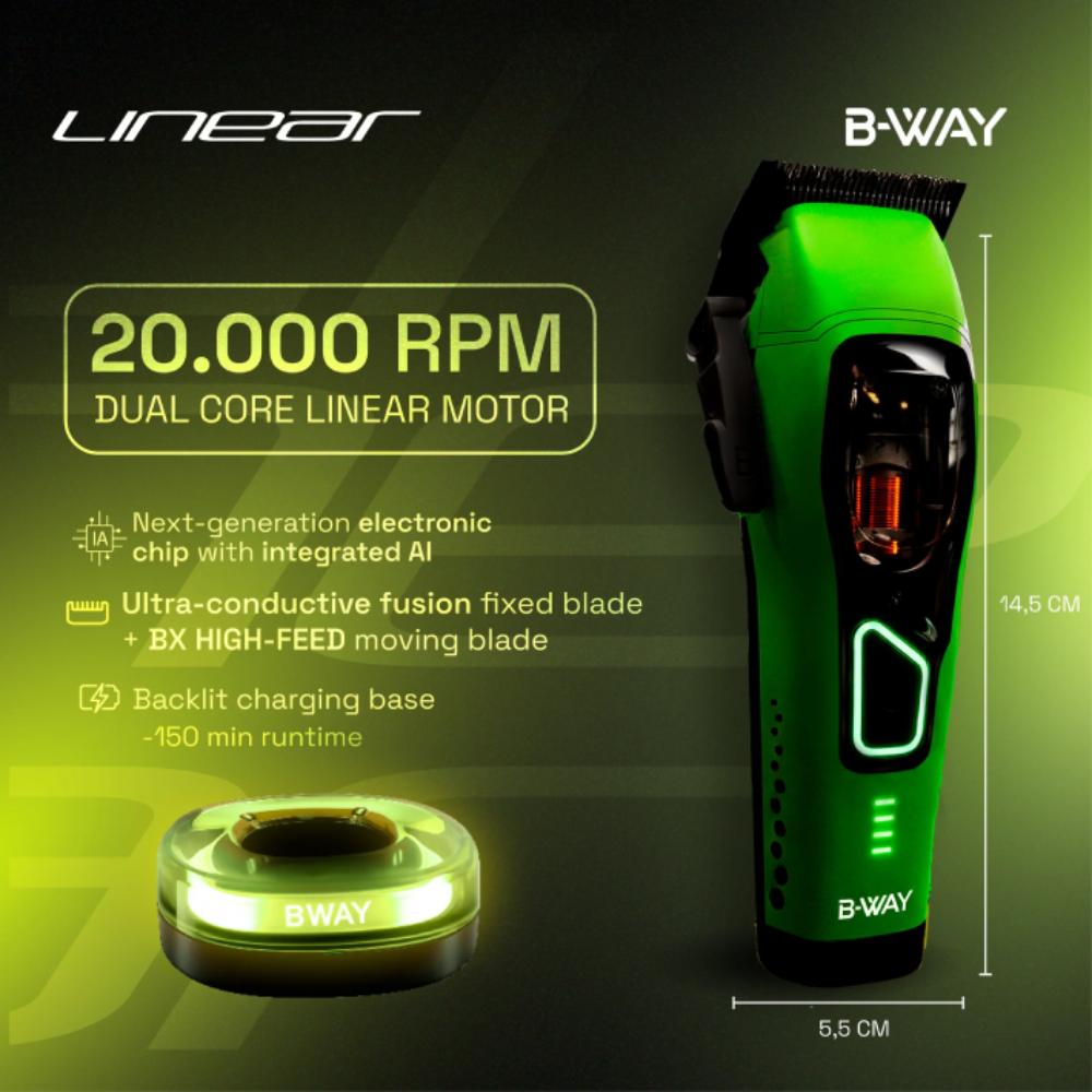 B-WAY Linear Clipper Lemon