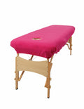 Head Gear Massage Couch Cover With Face Hole - Cerise Pink