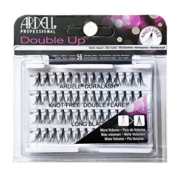Ardell Duralash Double Up Knot-Free Double Flare Eyelashes - Long Black