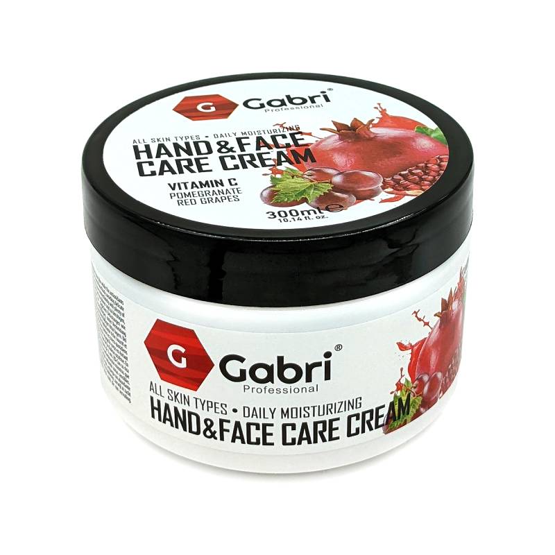 Gabri Professional Hand & Face Care Cream Pomegranate & Red Grape 300ml