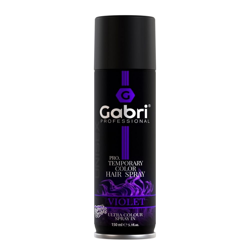 Gabri Temporary Color Hairspray Violet 150ml