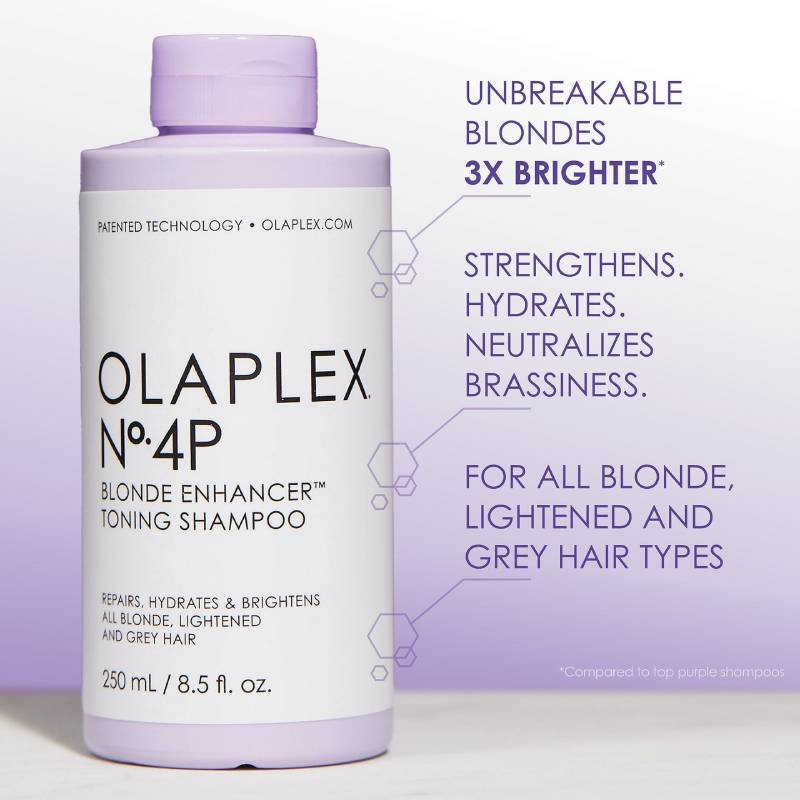 Olaplex No.4P Blonde Enhancer Toning Shampoo 1000ml