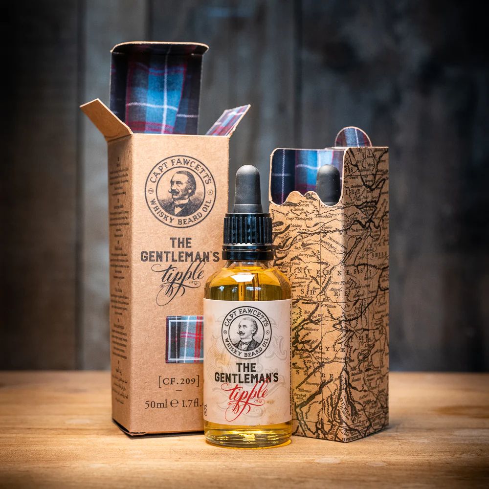 Captain Fawcett Gentleman's Tipple Whisky Beard Oil 50ml