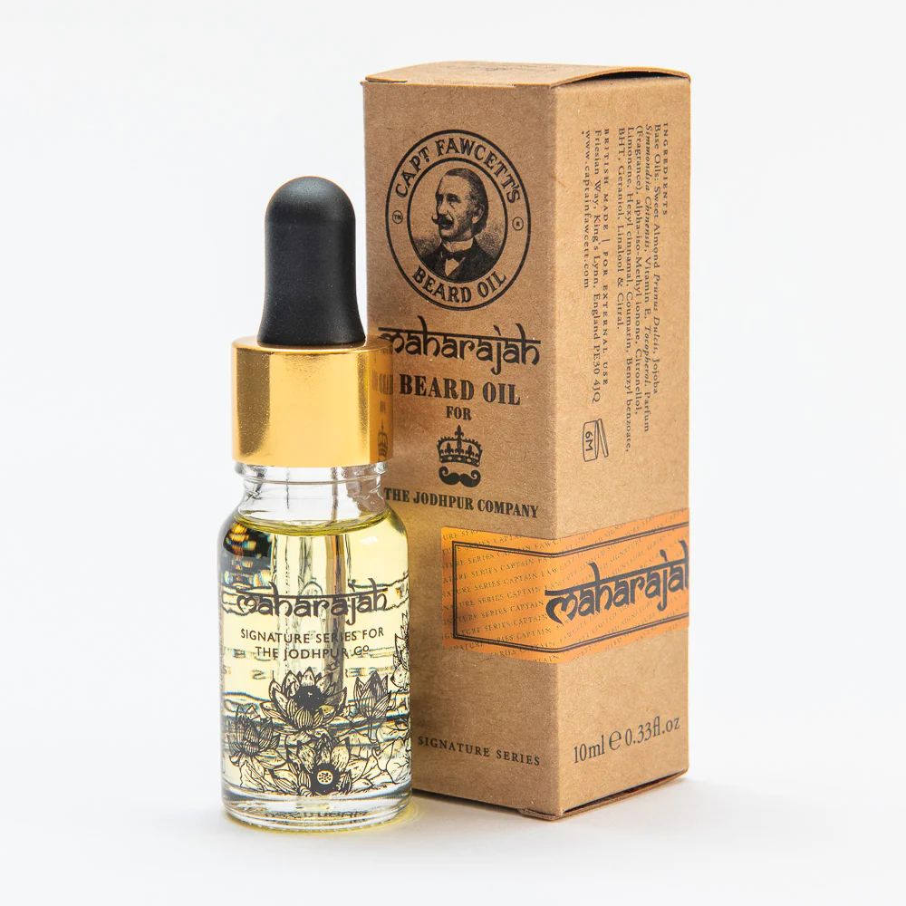Captain Fawcett Maharajah Beard Oil Travel Size 10ml