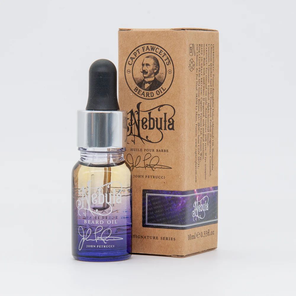 Captain Fawcett John Petrucci's 'Nebula' Beard Oil Travel Size 10ml