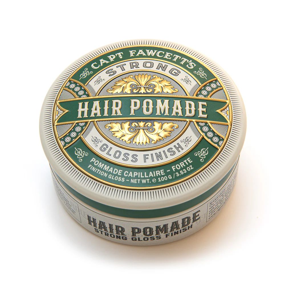 Captain Fawcett Strong Hold Pomade (Green) 100g