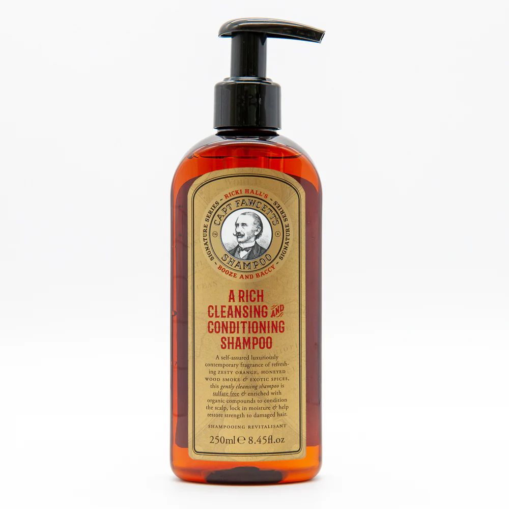 Captain Fawcett Ricki Hall's Booze & Baccy Shampoo 250ml