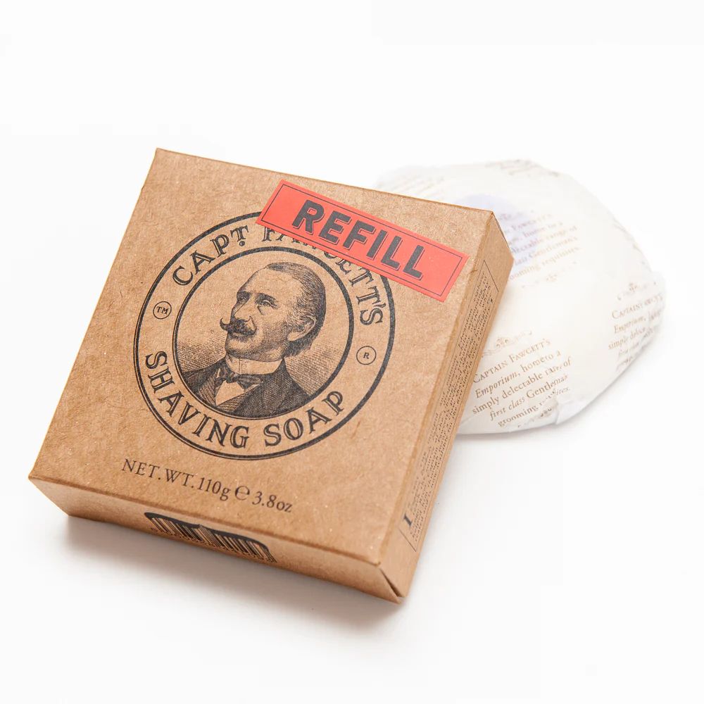 Captain Fawcett Luxurious Shaving Soap Refill 110g