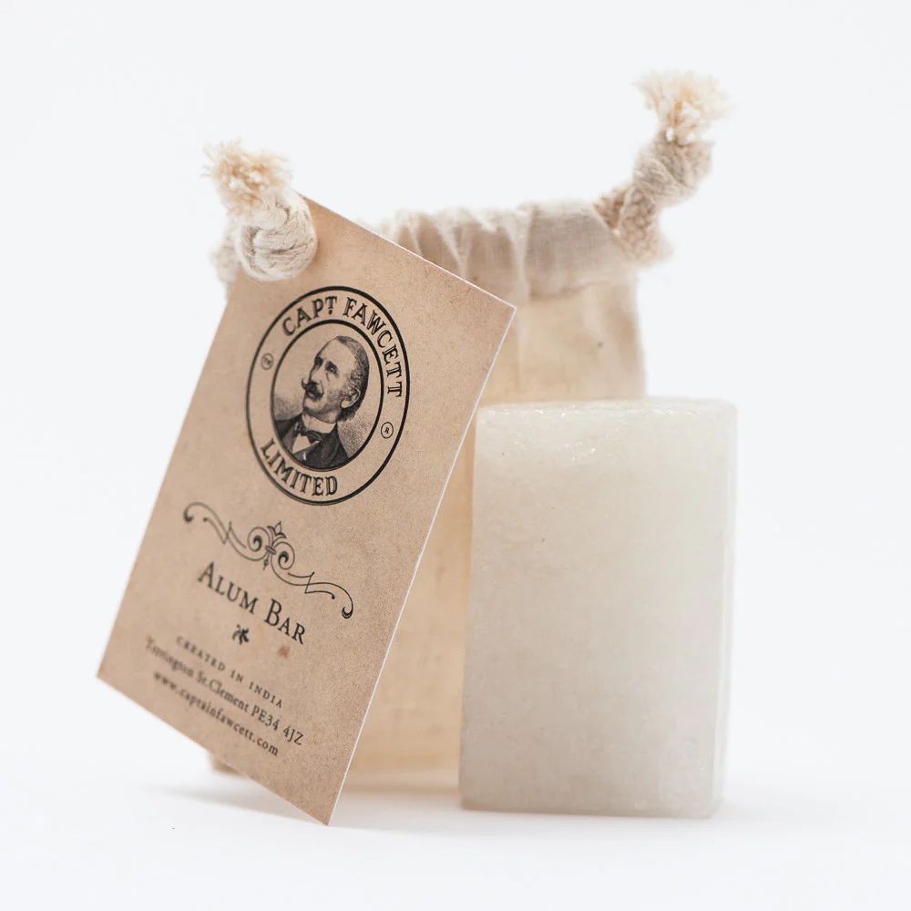 Captain Fawcett Traditional Alum Bar 90g