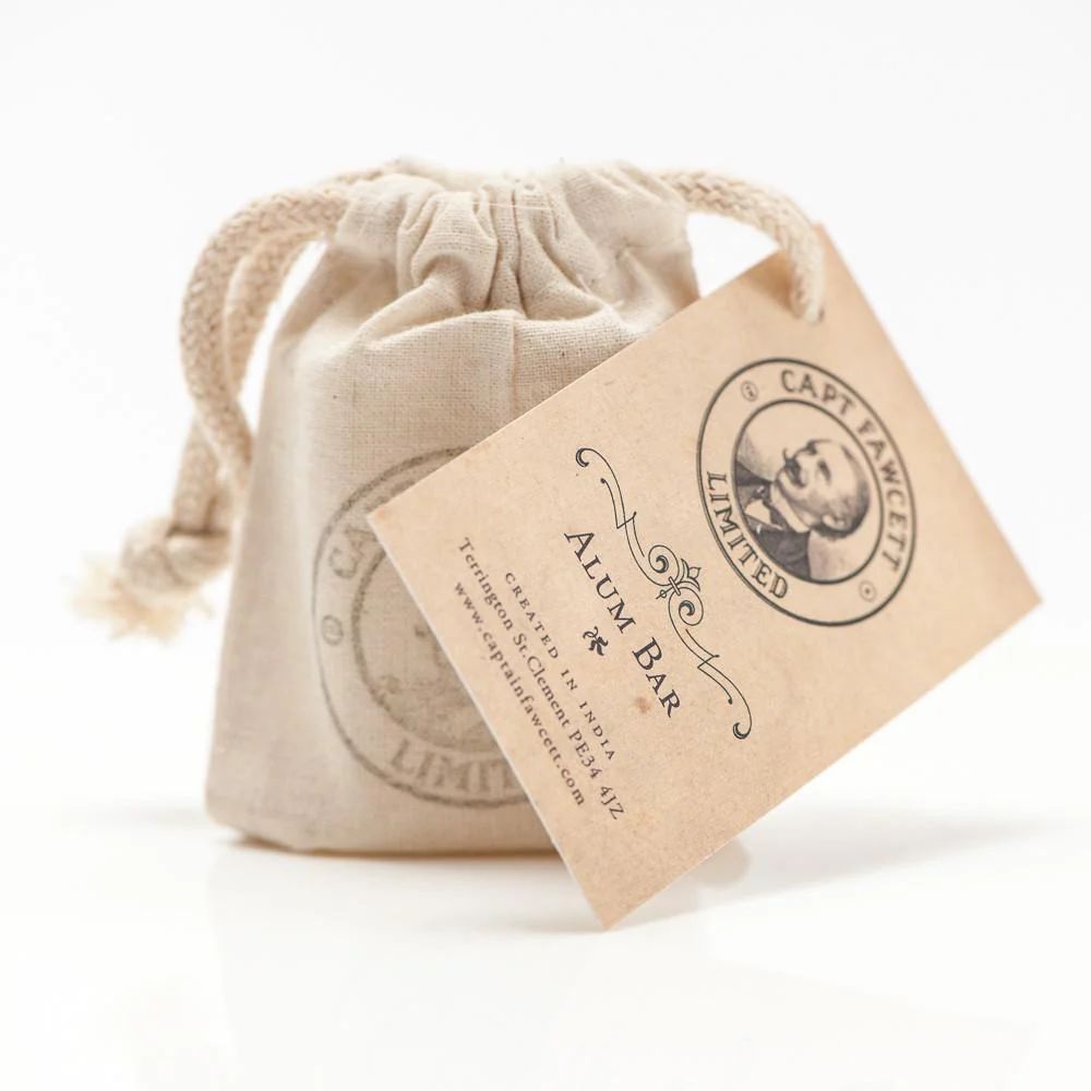 Captain Fawcett Traditional Alum Bar 90g