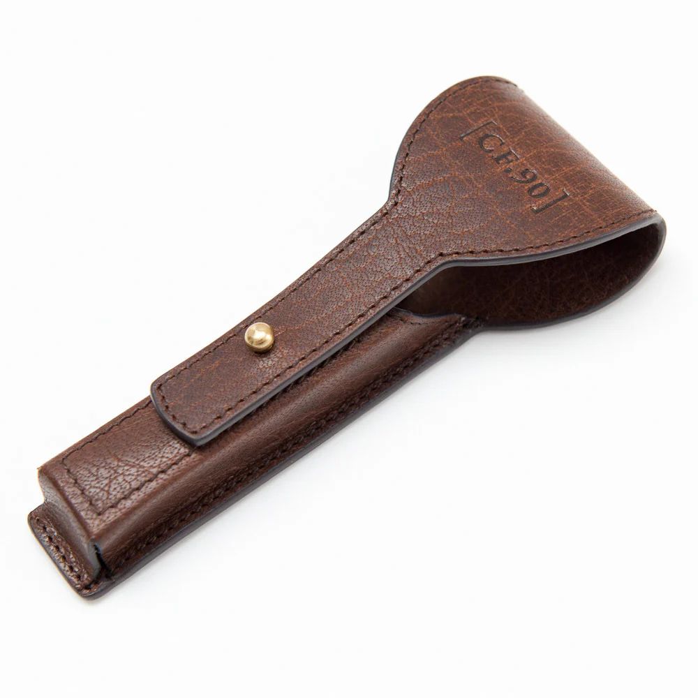 Captain Fawcett Handcrafted Leather Razor Case