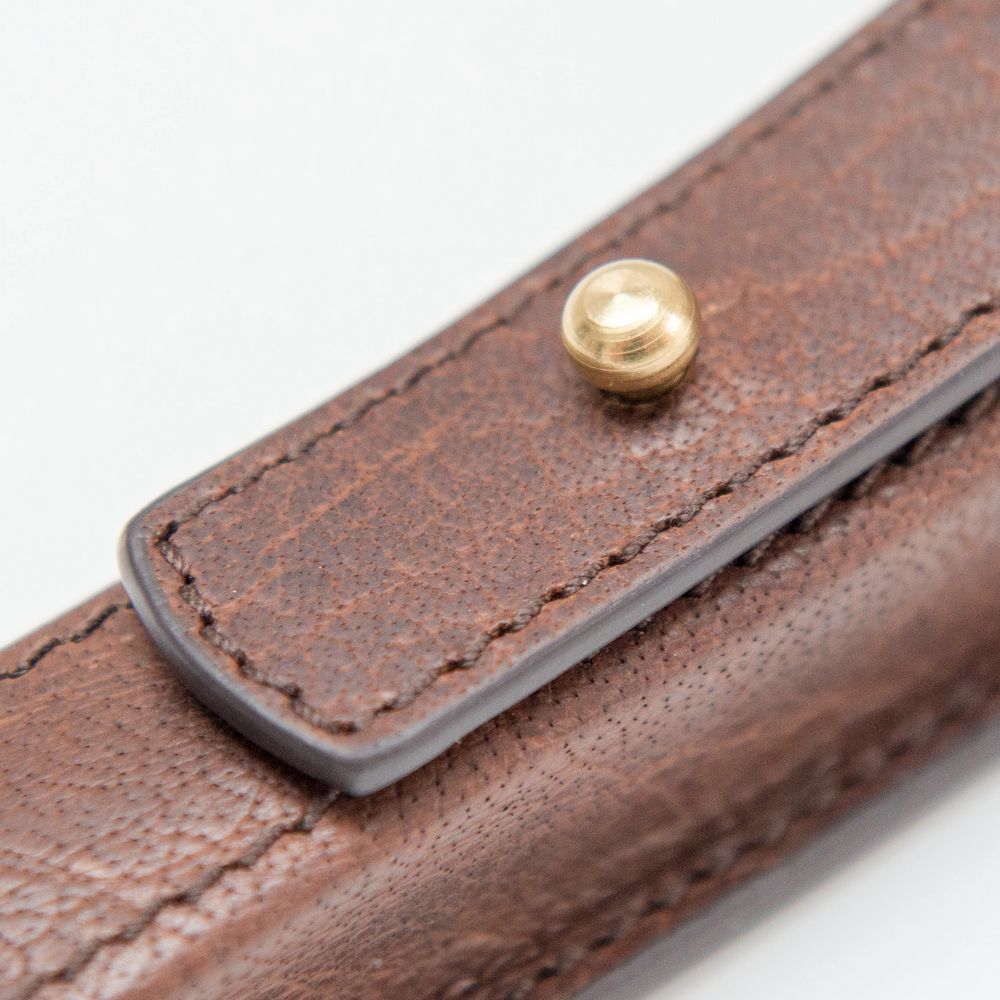 Captain Fawcett Handcrafted Leather Razor Case