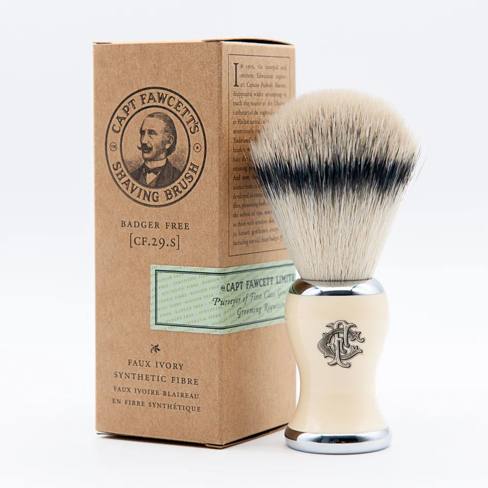 Captain Fawcett Badger Free Shaving Brush