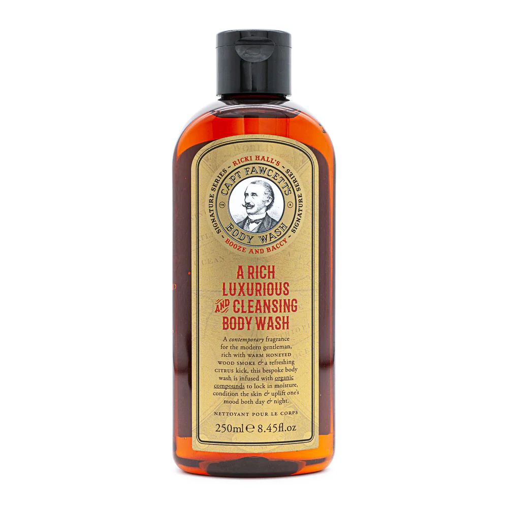 Captain Fawcett Ricki Hall Booze & Baccy Body Wash 250ml
