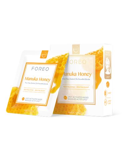 Foreo Farm to Face Manuka Honey Hydrating Tencel Sheet Mask x3