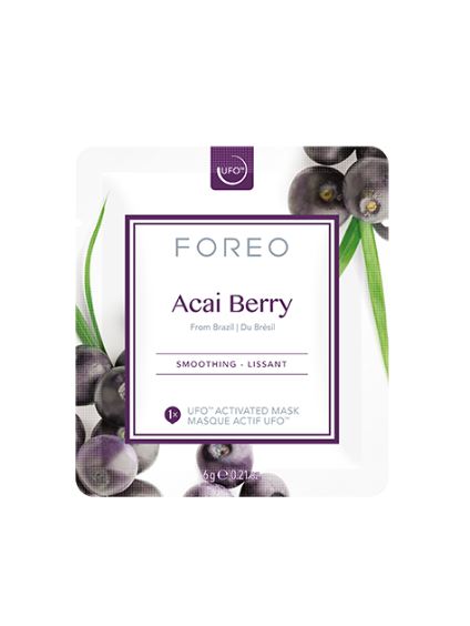 Foreo Farm to Face Acia Berry Hydrating Tencel Sheet Mask x3