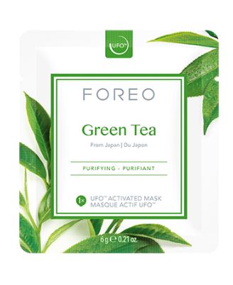 Foreo Farm to Face Green Tea Hydrating Tencel Sheet Mask x3