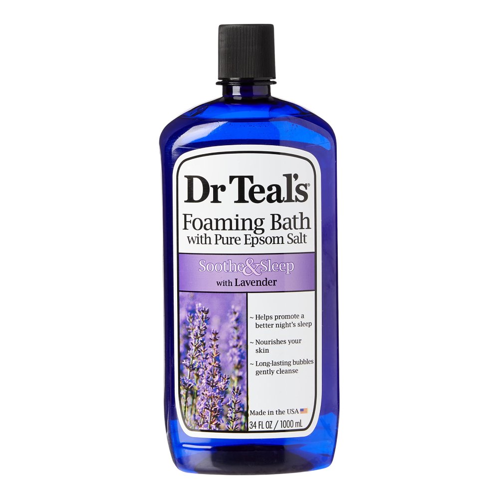 Dr Teal's Foaming Bath With Pure Epsom Salt Lavendar 1L