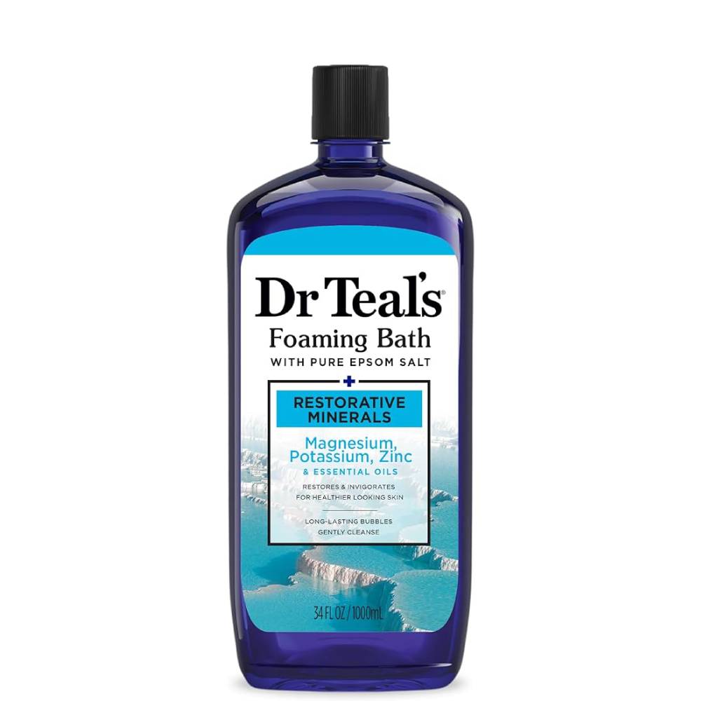 Dr Teal's Foaming Bath With Restorative Minerals 1L