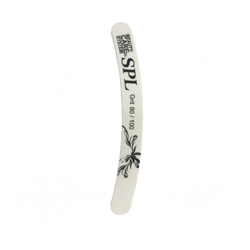 SPL White Banana Nail File 80/100