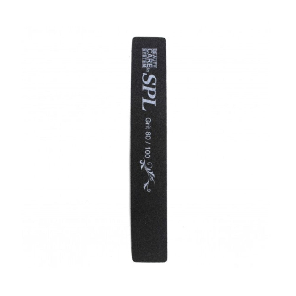SPL Black Square Nail File  80/100