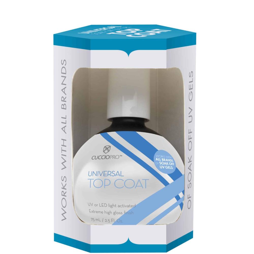 Cuccio Universal Soak Off UV Gel Top Coat 75ml