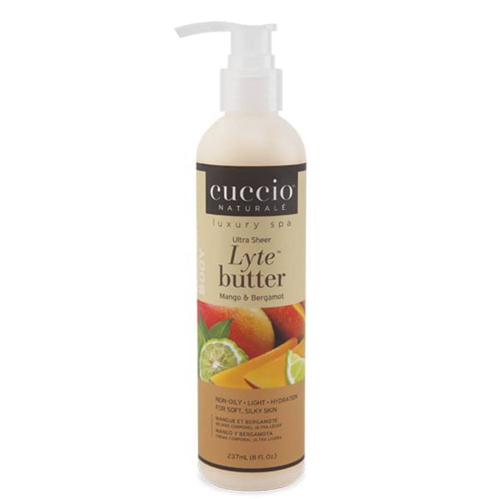 Cuccio Lyte Butter Mango & Bergamot 237ml