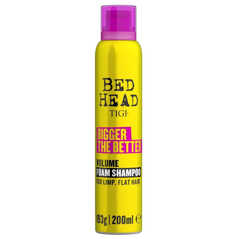 TIGI Bed Head Bigger The Better Volume Foam Shampoo 200ml